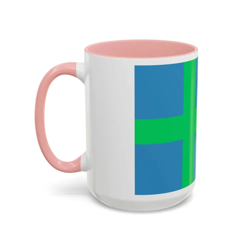 Alternate flag of Votes Estonia - Accent Coffee Mug - Go Mug Yourself