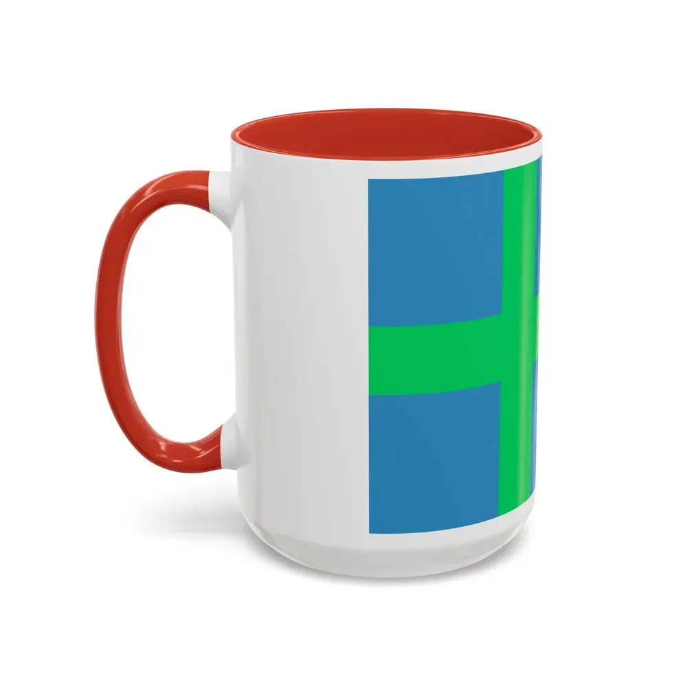 Alternate flag of Votes Estonia - Accent Coffee Mug - Go Mug Yourself