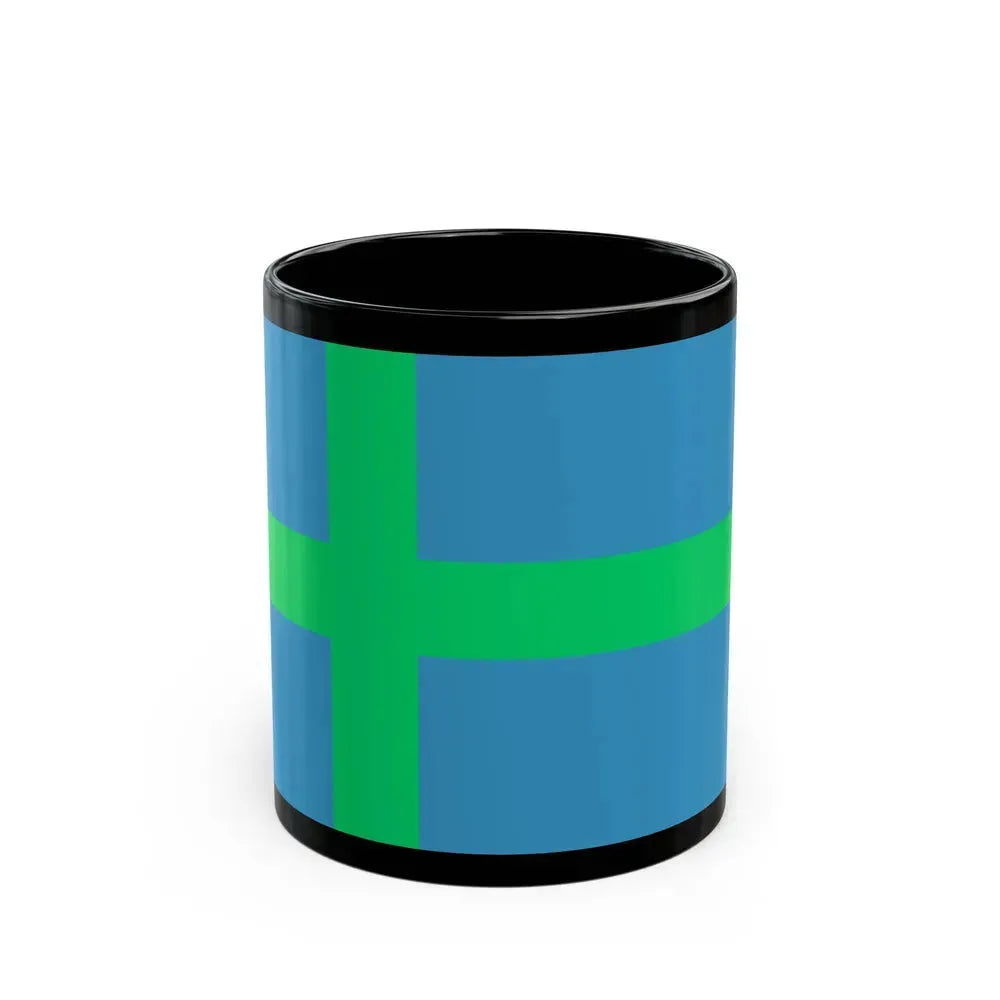 Alternate flag of Votes Estonia - Black Coffee Mug 11oz - Go Mug Yourself