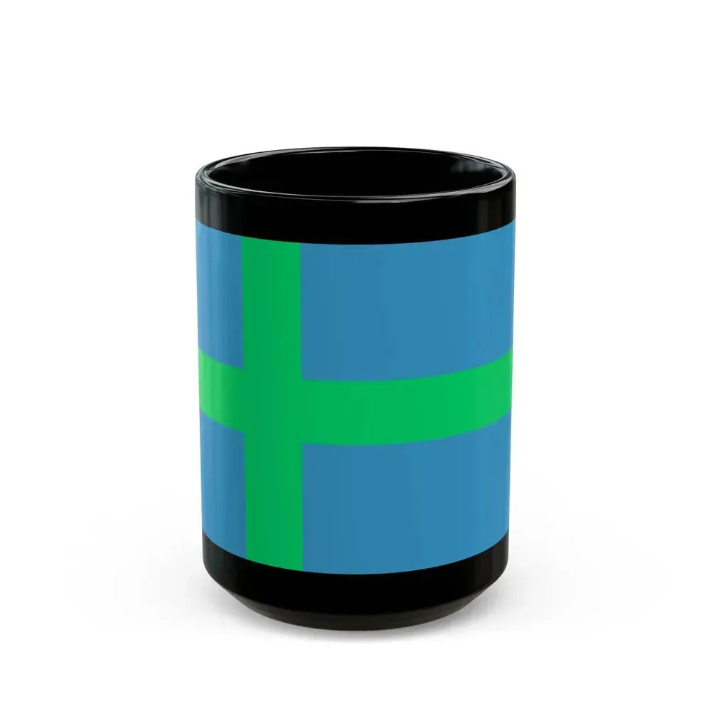 Alternate flag of Votes Estonia - Black Coffee Mug 15oz - Go Mug Yourself