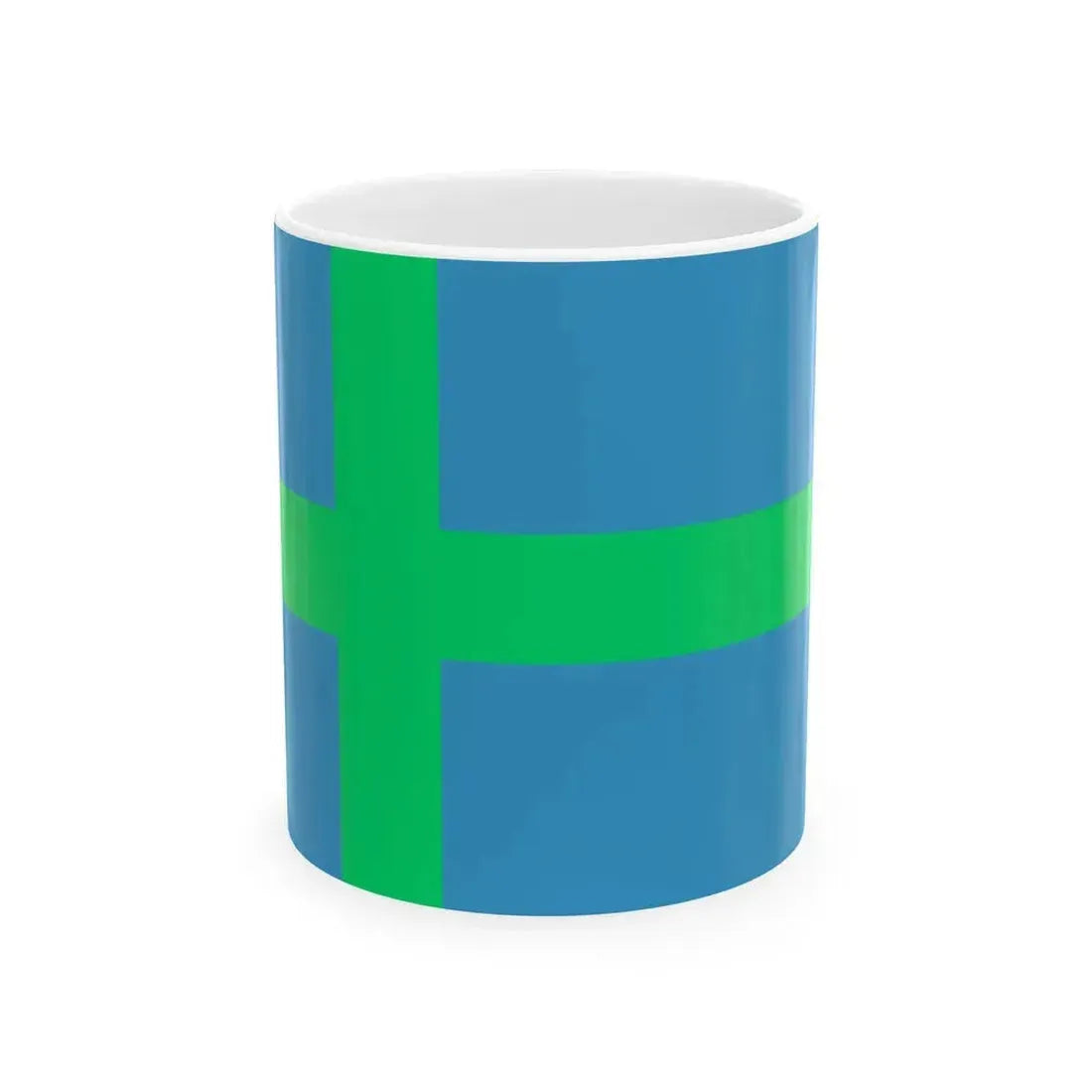 Alternate flag of Votes Estonia - White Coffee Mug 11oz - Go Mug Yourself