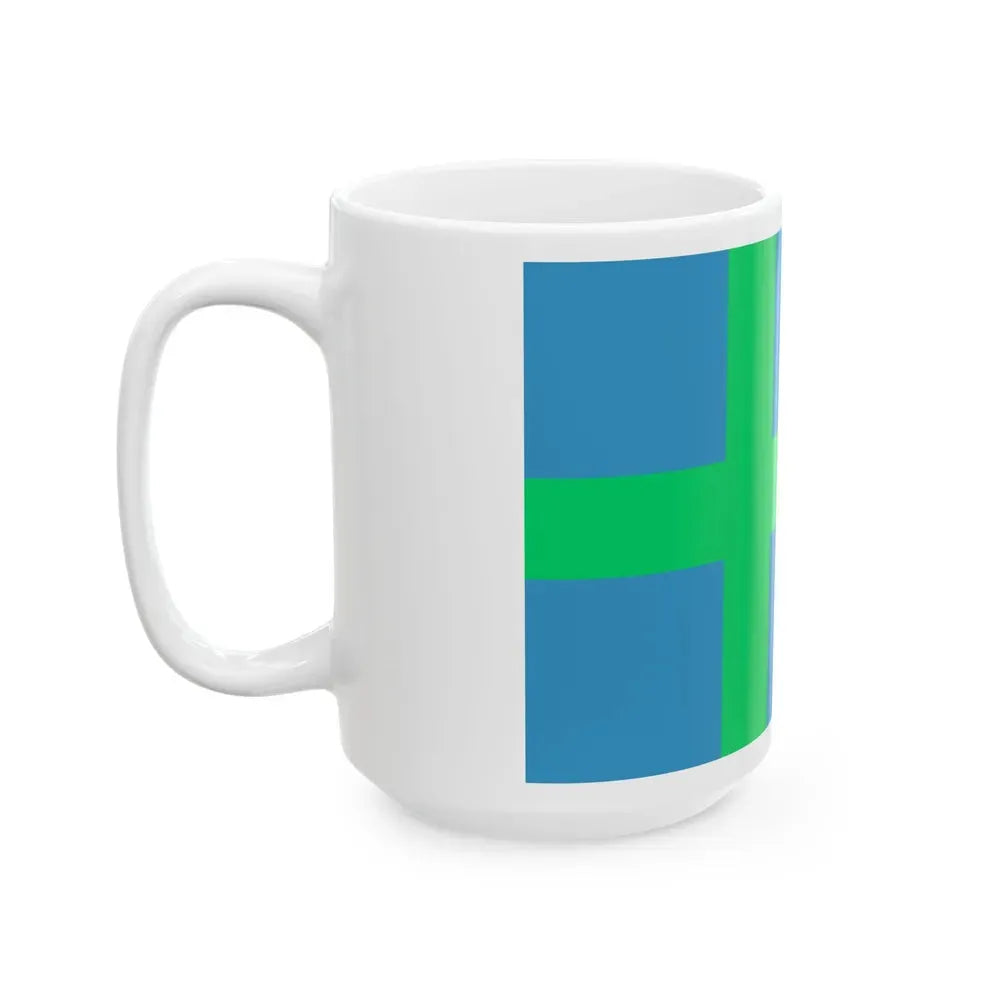 Alternate flag of Votes Estonia - White Coffee Mug - Go Mug Yourself
