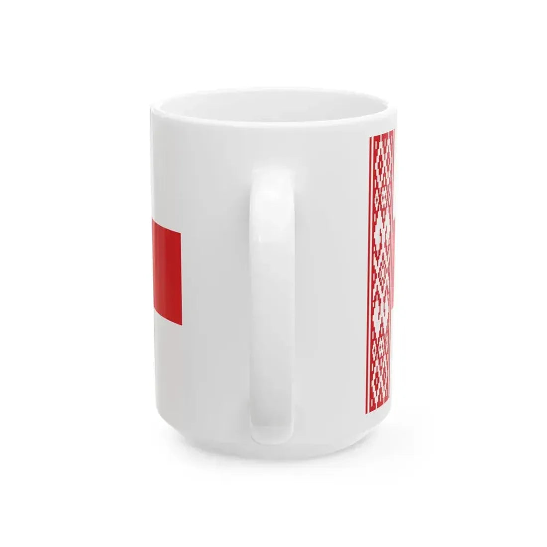 Alternative Flag of Belarus (Belarus) White Coffee Mug - Go Mug Yourself