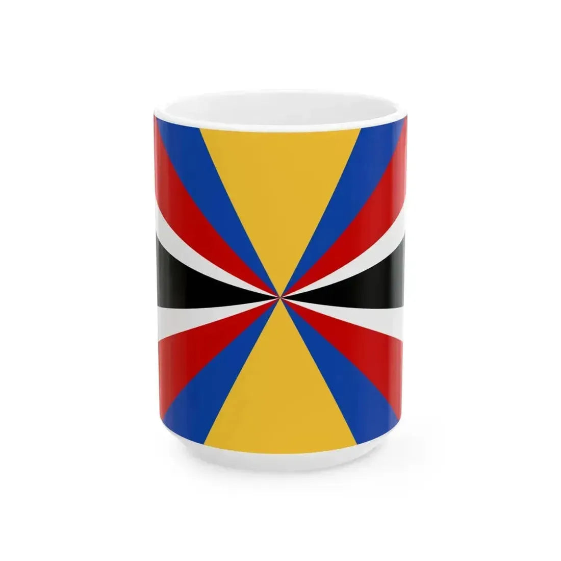 Alternative Flag of Emilia (Italy) White Coffee Mug 15oz - Go Mug Yourself