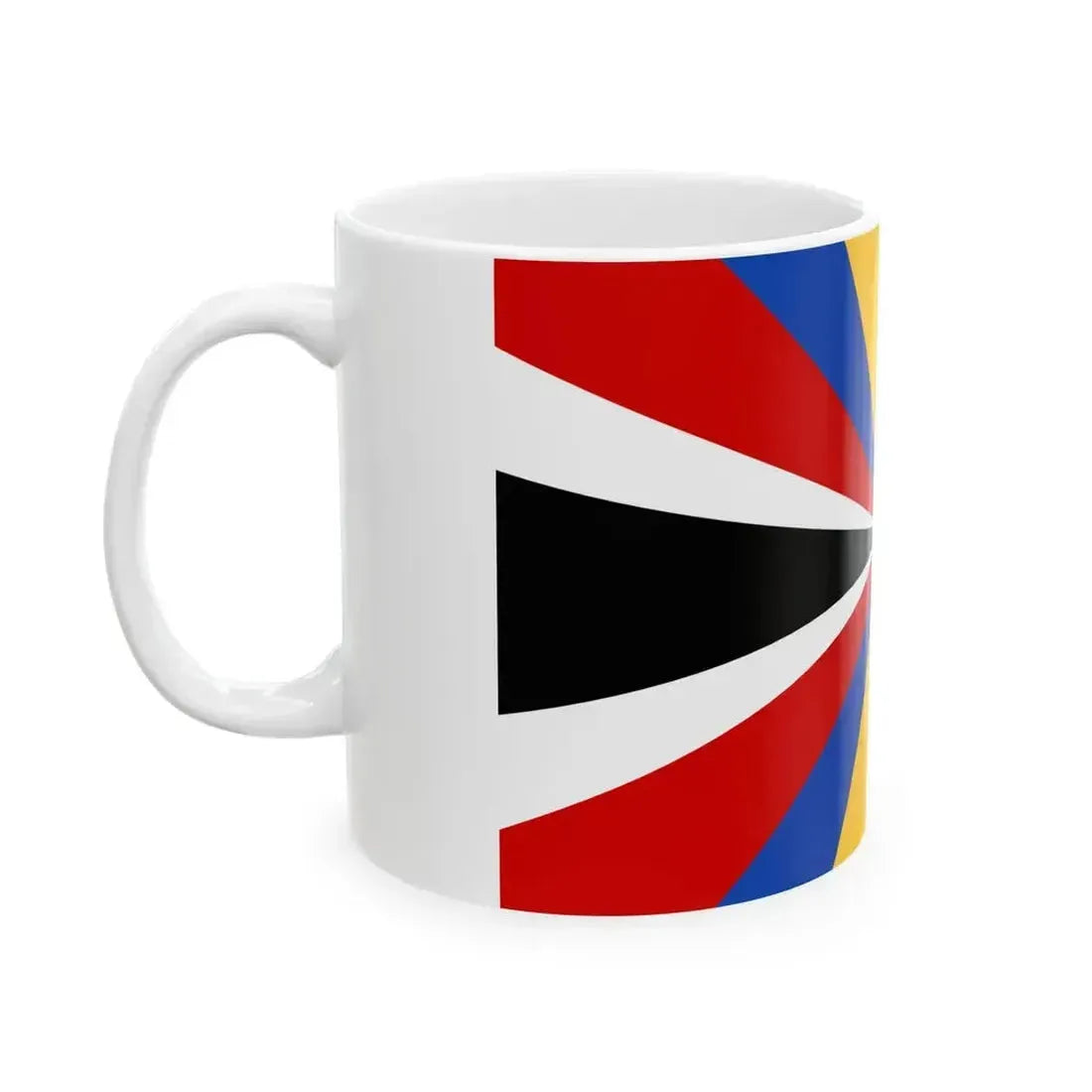Alternative Flag of Emilia (Italy) White Coffee Mug - Go Mug Yourself