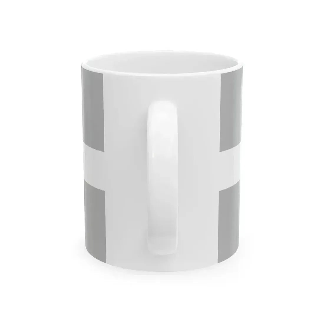 Aluksne flag (Latvia) White Coffee Mug - Go Mug Yourself