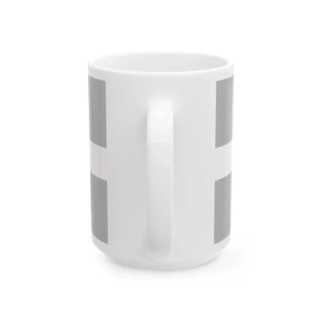 Aluksne flag (Latvia) White Coffee Mug - Go Mug Yourself