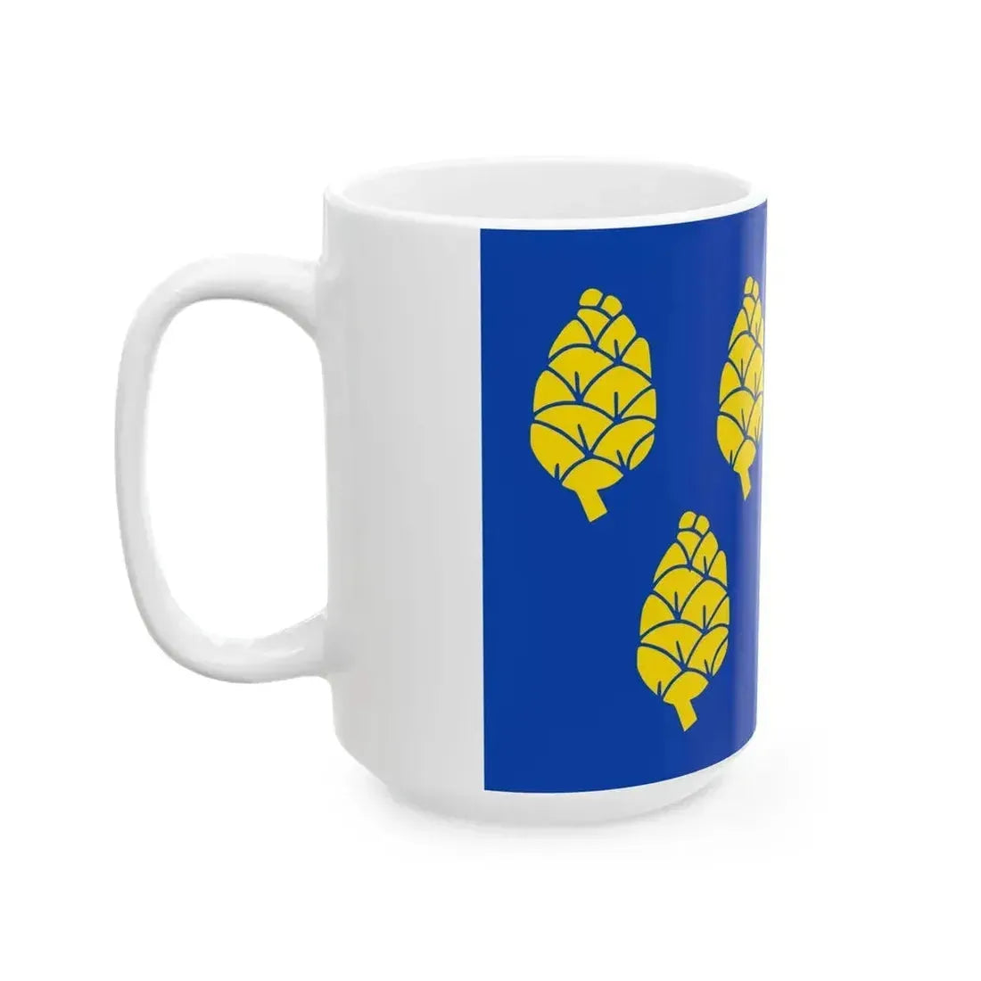 Alveringem vlag (Belgium) White Coffee Mug - Go Mug Yourself