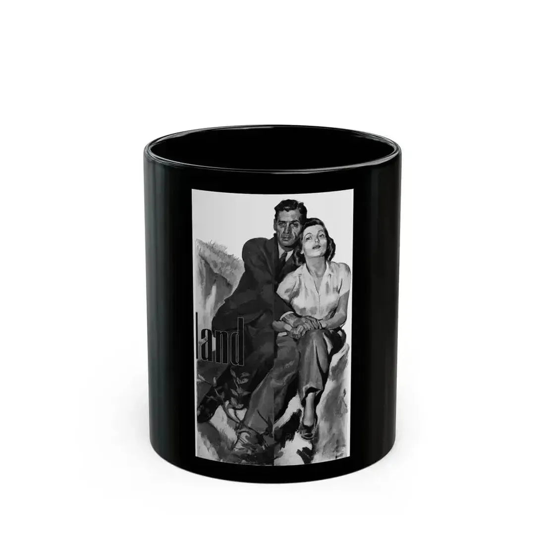 Always an England, Liberty magazine, February 8, 1941 - Black Coffee Mug 11oz - Go Mug Yourself