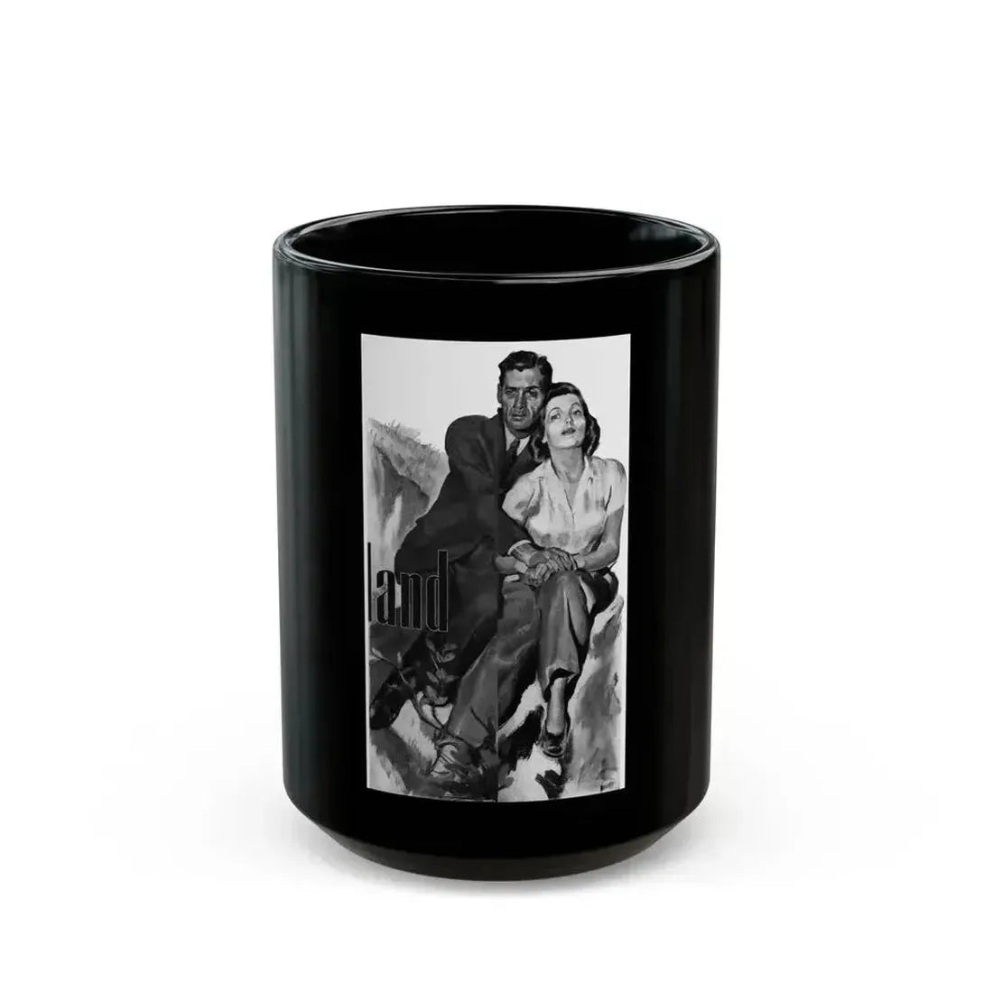 Always an England, Liberty magazine, February 8, 1941 - Black Coffee Mug 15oz - Go Mug Yourself