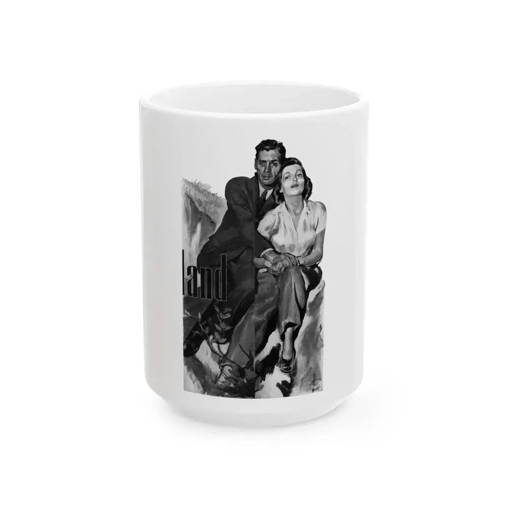 Always an England, Liberty magazine, February 8, 1941 - White Coffee Mug 15oz - Go Mug Yourself
