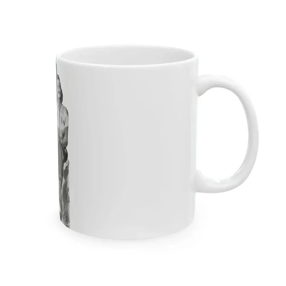 Always an England, Liberty magazine, February 8, 1941 - White Coffee Mug - Go Mug Yourself