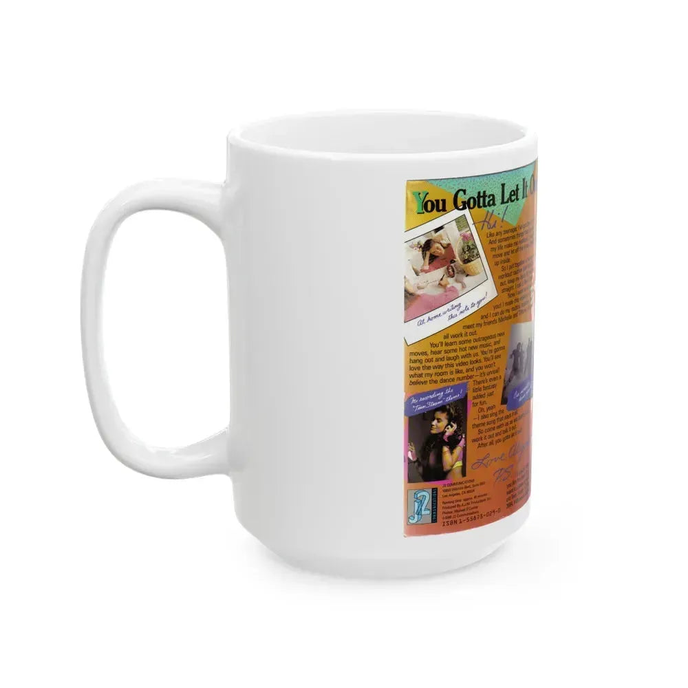 ALYSSA MILANOS TEEN STEAM (VHS COVER) - White Coffee Mug - Go Mug Yourself