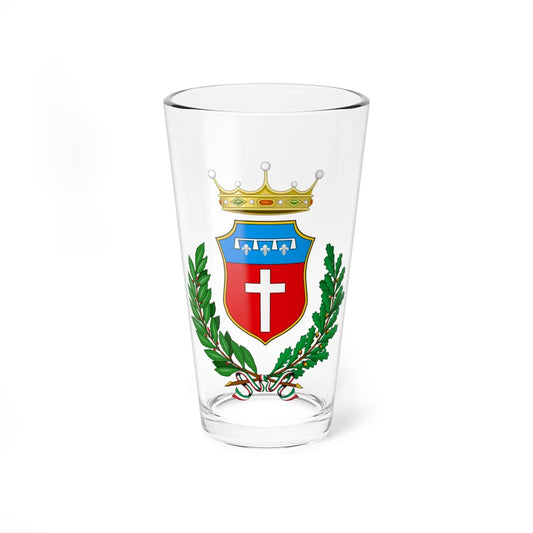 Amatrice-Stemma (Italy) (Coat of Arms) Pint Glass 16oz 16oz - Go Mug Yourself