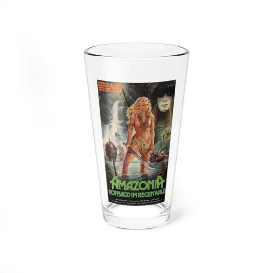 AMAZONIA 1985 Movie Poster - Pint Glass 16oz 16oz - Go Mug Yourself