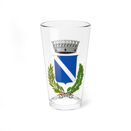 Ameglia-Stemma2 (Italy) (Coat of Arms) Pint Glass 16oz 16oz - Go Mug Yourself