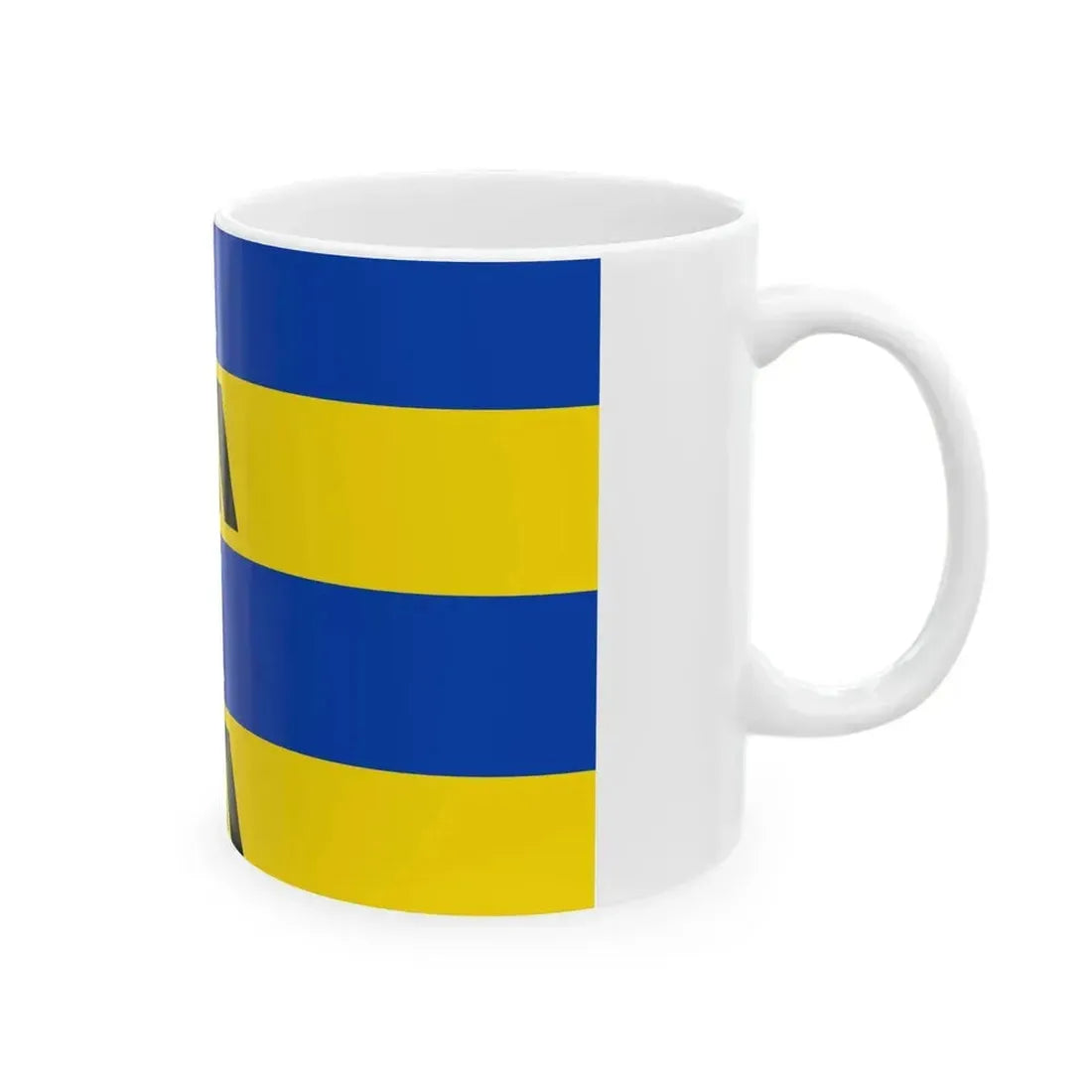 Ameland vlag (Netherlands) White Coffee Mug - Go Mug Yourself