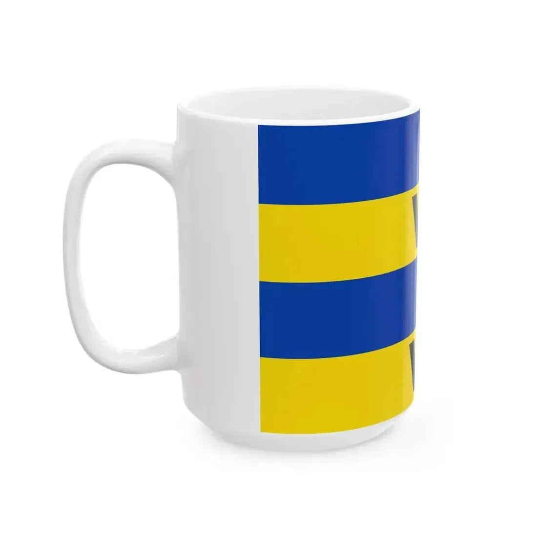 Ameland vlag (Netherlands) White Coffee Mug - Go Mug Yourself