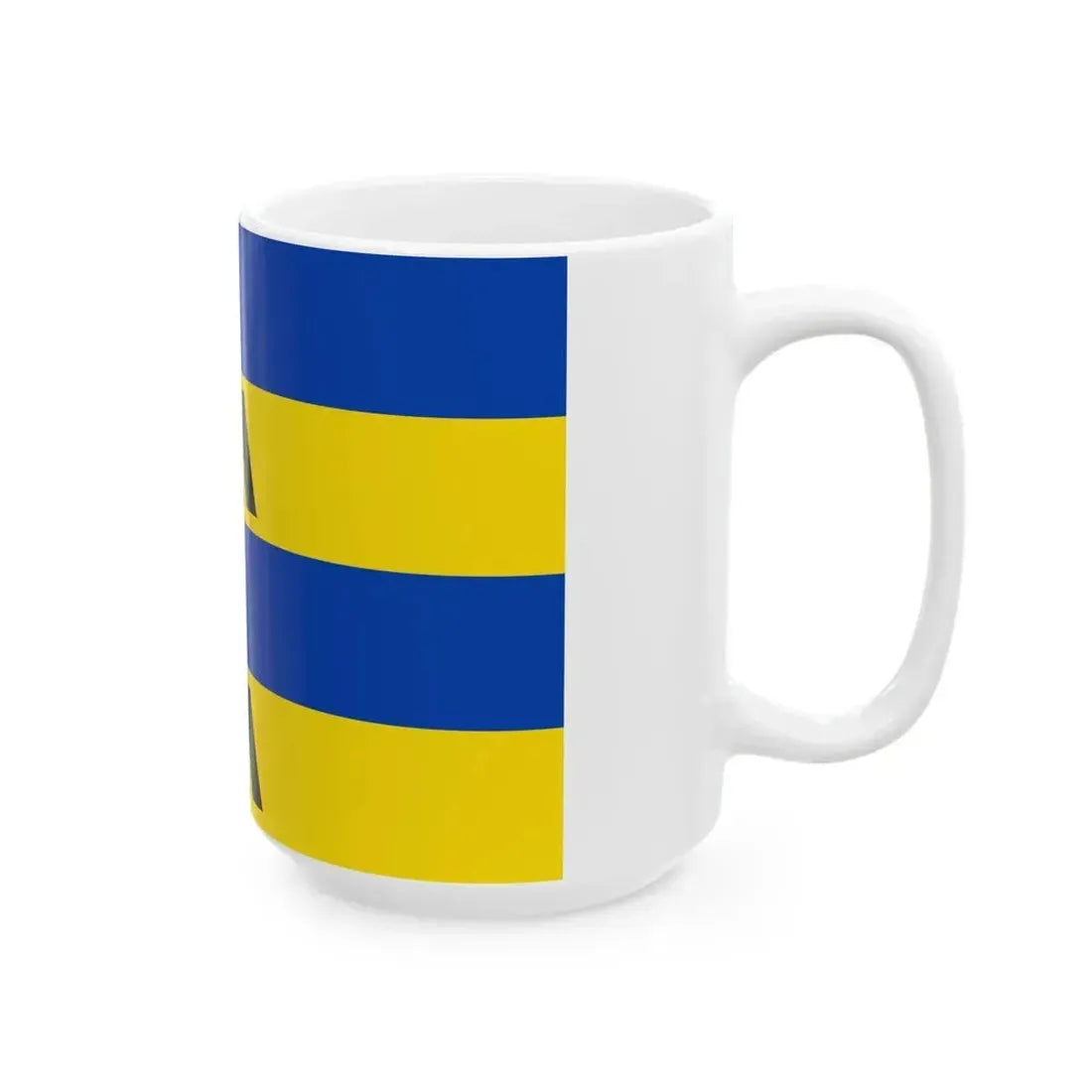 Ameland vlag (Netherlands) White Coffee Mug - Go Mug Yourself