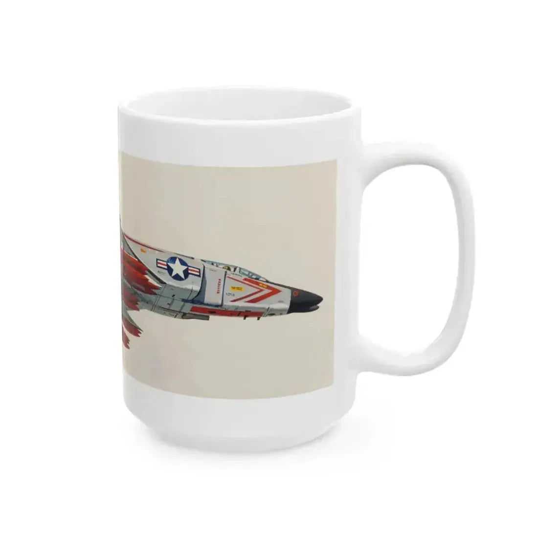 America's Hottest Jet, Popular Science magazine cover, May 1962 - White Coffee Mug - Go Mug Yourself