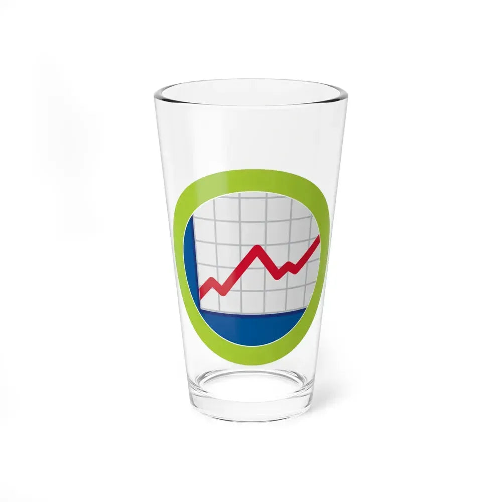 American Business (Boy Scout Merit Badge) Pint Glass 16oz 16oz - Go Mug Yourself