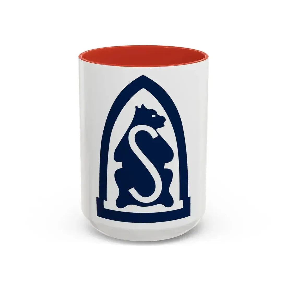 American Expeditionary Forces Siberia (U.S. Army) Accent Coffee Mug 15oz Red - Go Mug Yourself
