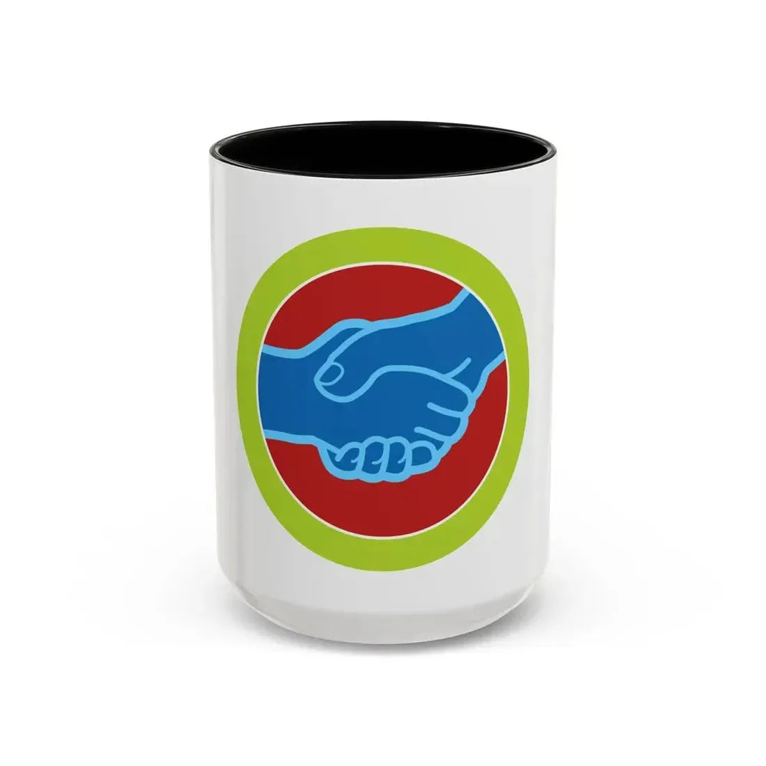 American Labor (Boy Scout Merit Badge) Accent Coffee Mug 15oz Black - Go Mug Yourself
