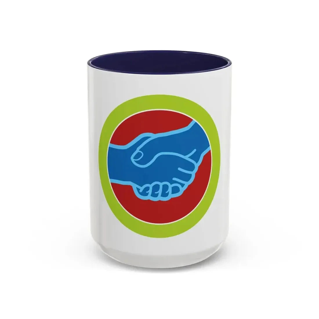 American Labor (Boy Scout Merit Badge) Accent Coffee Mug 15oz Navy - Go Mug Yourself
