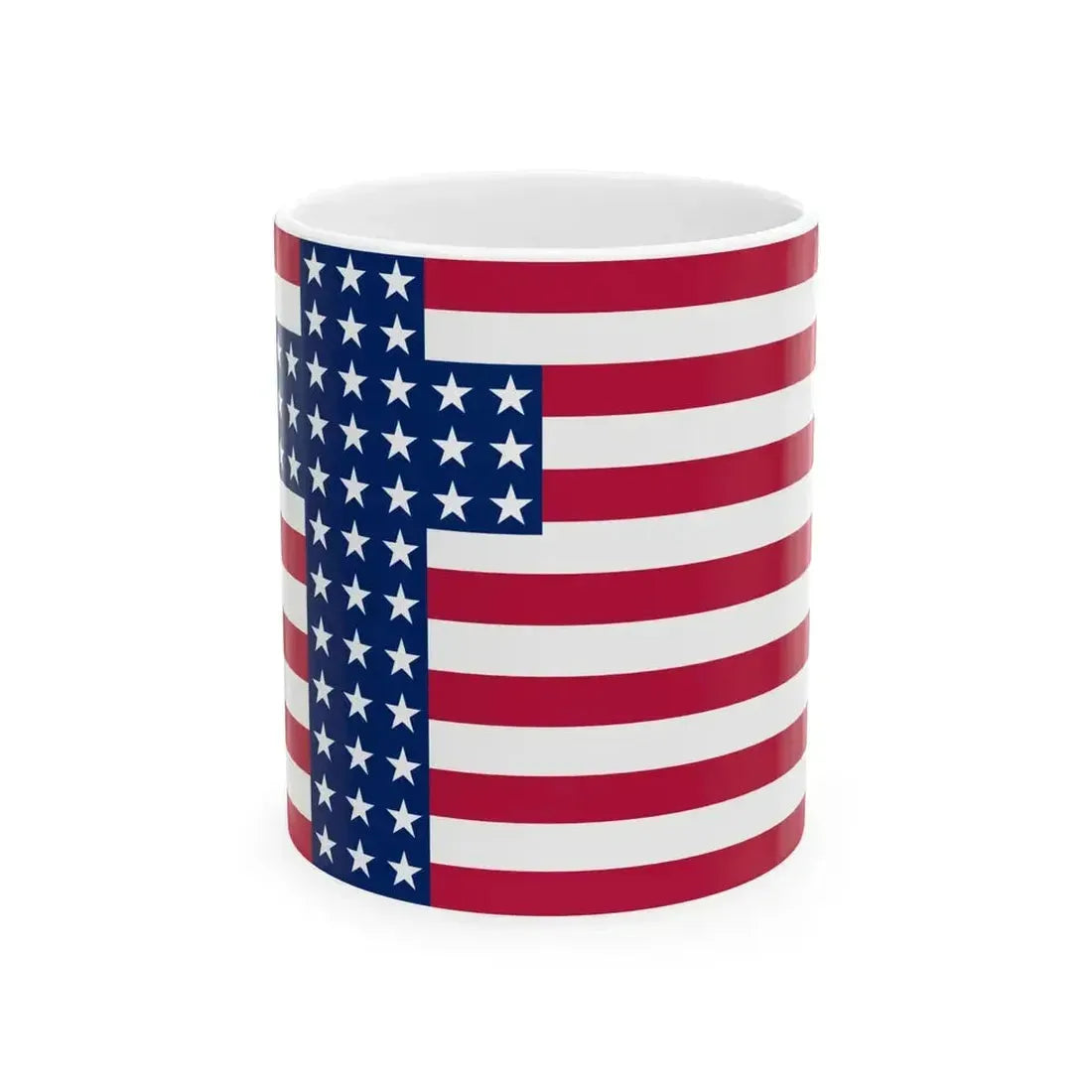 American Prohibition Flag design ca 1915 (United States) White Coffee Mug 11oz - Go Mug Yourself
