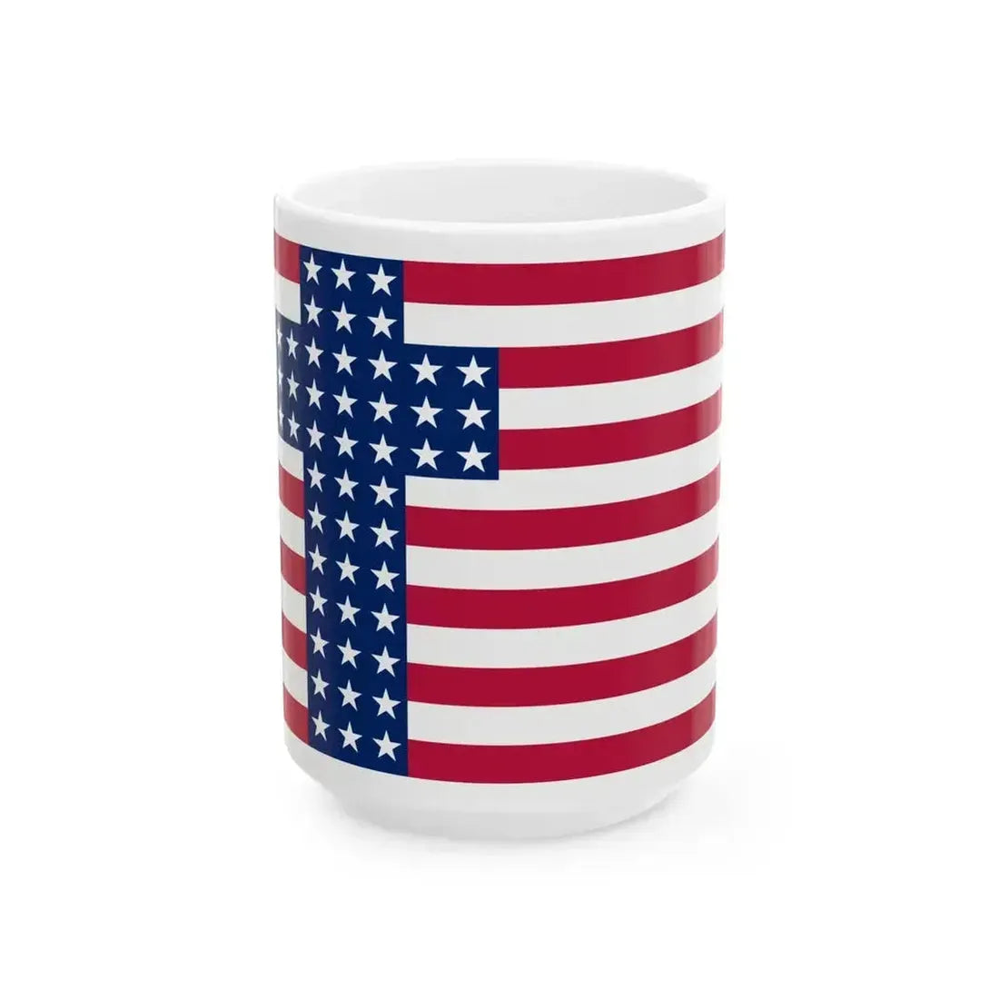 American Prohibition Flag design ca 1915 (United States) White Coffee Mug 15oz - Go Mug Yourself