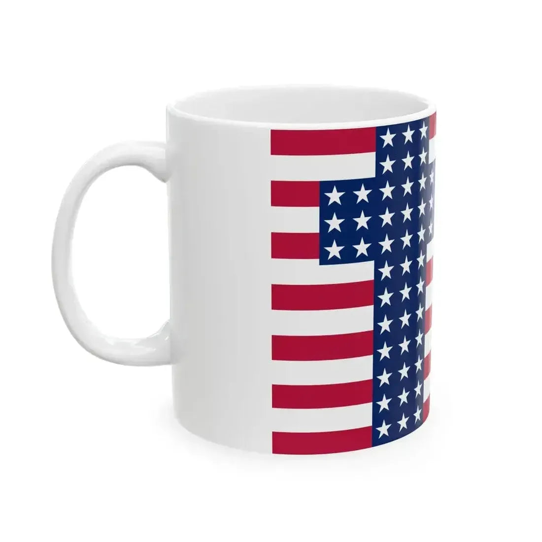 American Prohibition Flag design ca 1915 (United States) White Coffee Mug - Go Mug Yourself