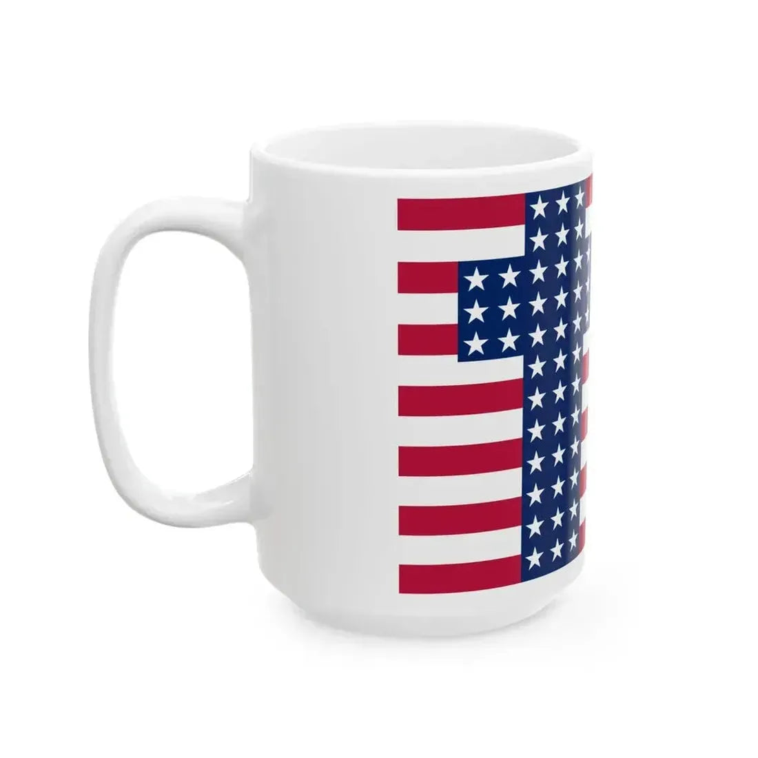 American Prohibition Flag design ca 1915 (United States) White Coffee Mug - Go Mug Yourself