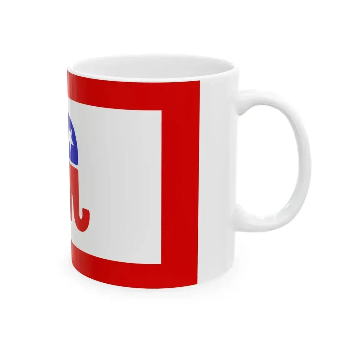 American Republican Flag (United States) White Coffee Mug - Go Mug Yourself