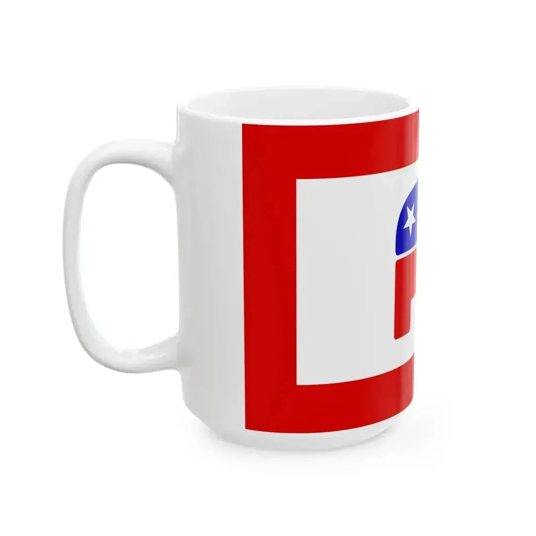 American Republican Flag (United States) White Coffee Mug - Go Mug Yourself