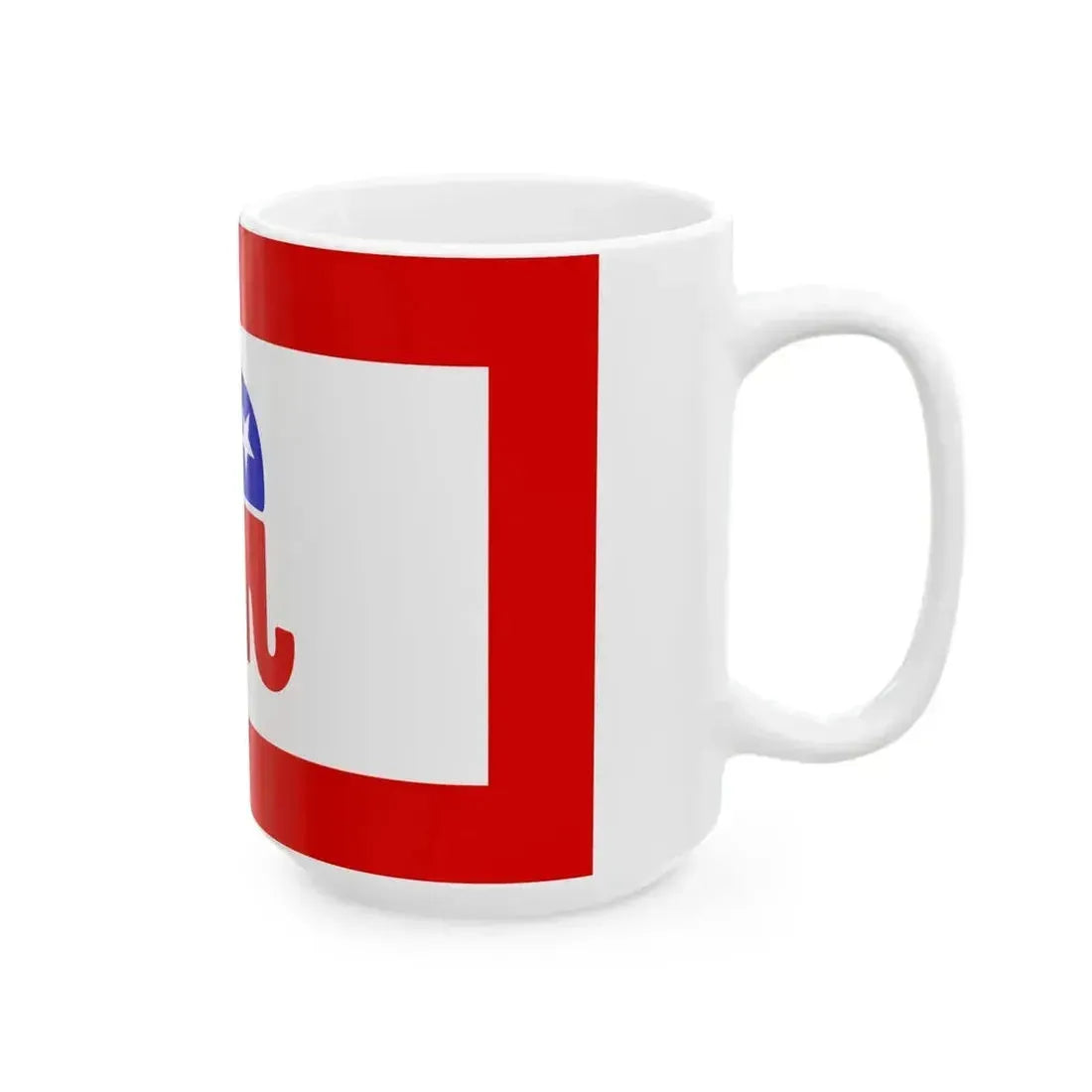 American Republican Flag (United States) White Coffee Mug - Go Mug Yourself
