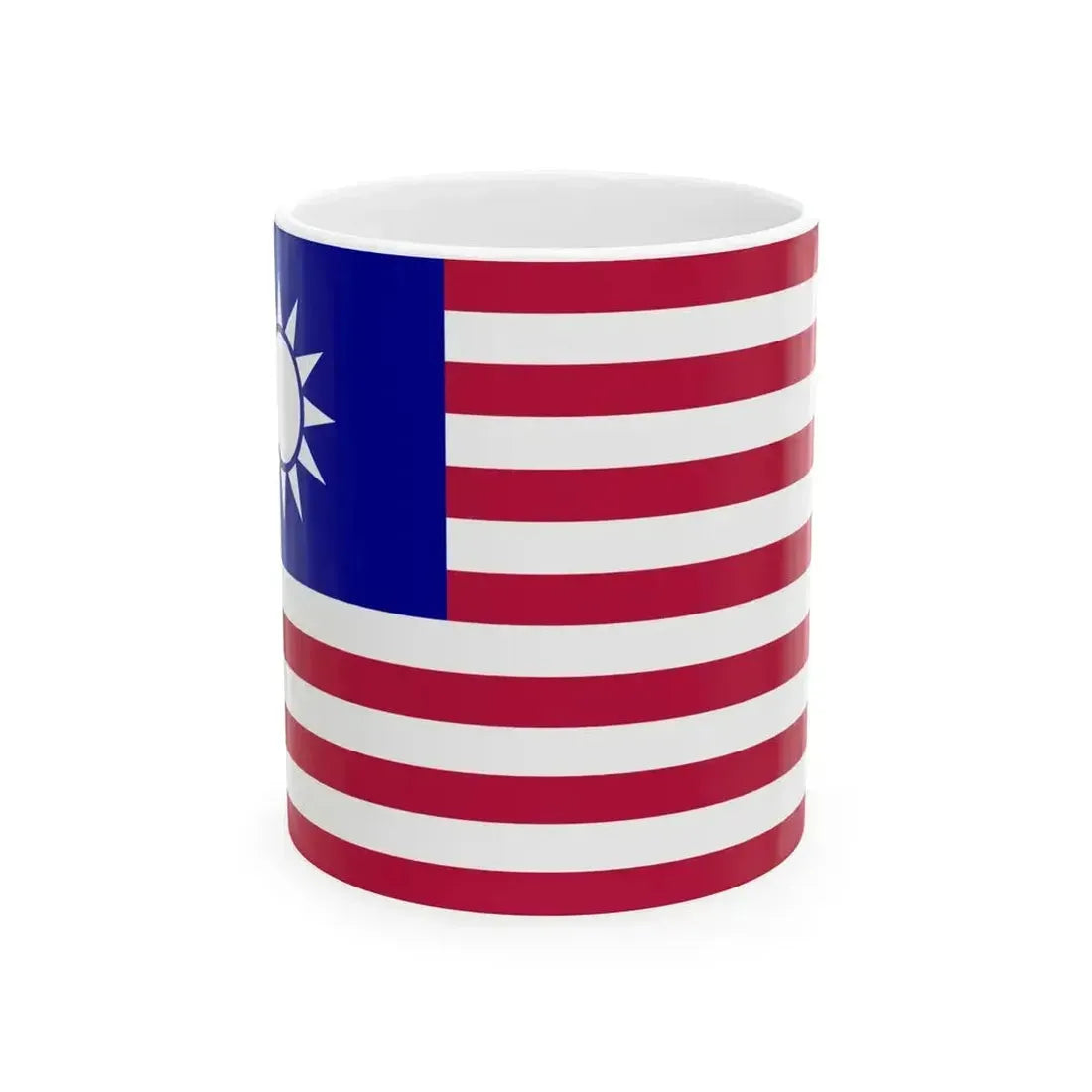 American-Taiwanese flag (United States) White Coffee Mug 11oz - Go Mug Yourself