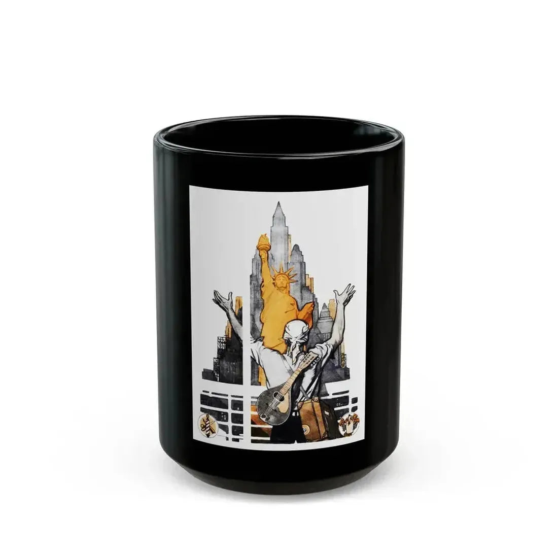 Americans First, The American Magazine, June 1937 - Black Coffee Mug 15oz - Go Mug Yourself