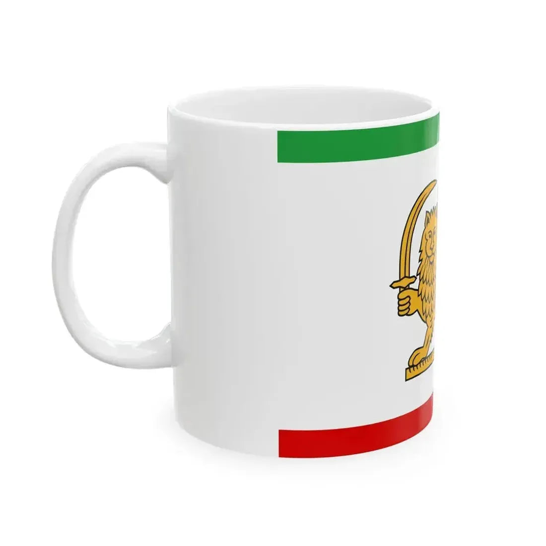 Amir Kabir Flag (Iran) White Coffee Mug - Go Mug Yourself