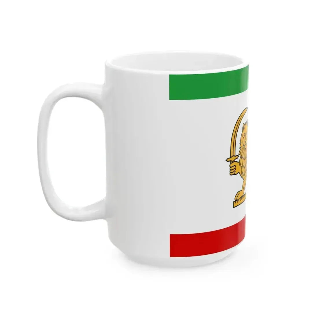 Amir Kabir Flag (Iran) White Coffee Mug - Go Mug Yourself
