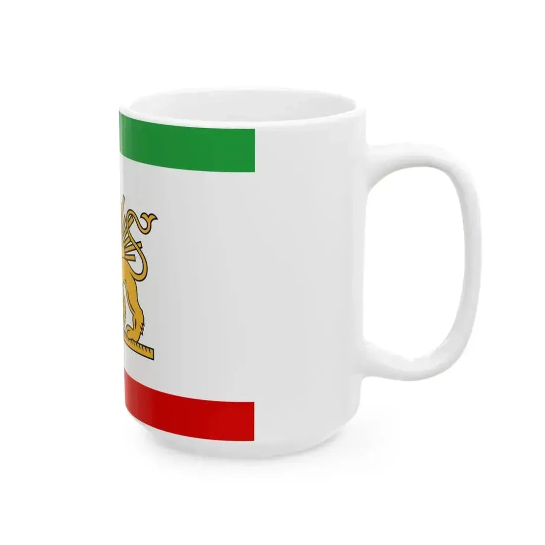 Amir Kabir Flag (Iran) White Coffee Mug - Go Mug Yourself
