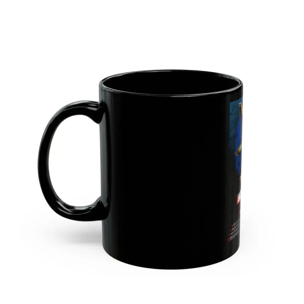 AMITYVILLE 3D (3D) 1983 Movie Poster - Black Coffee Mug - Go Mug Yourself