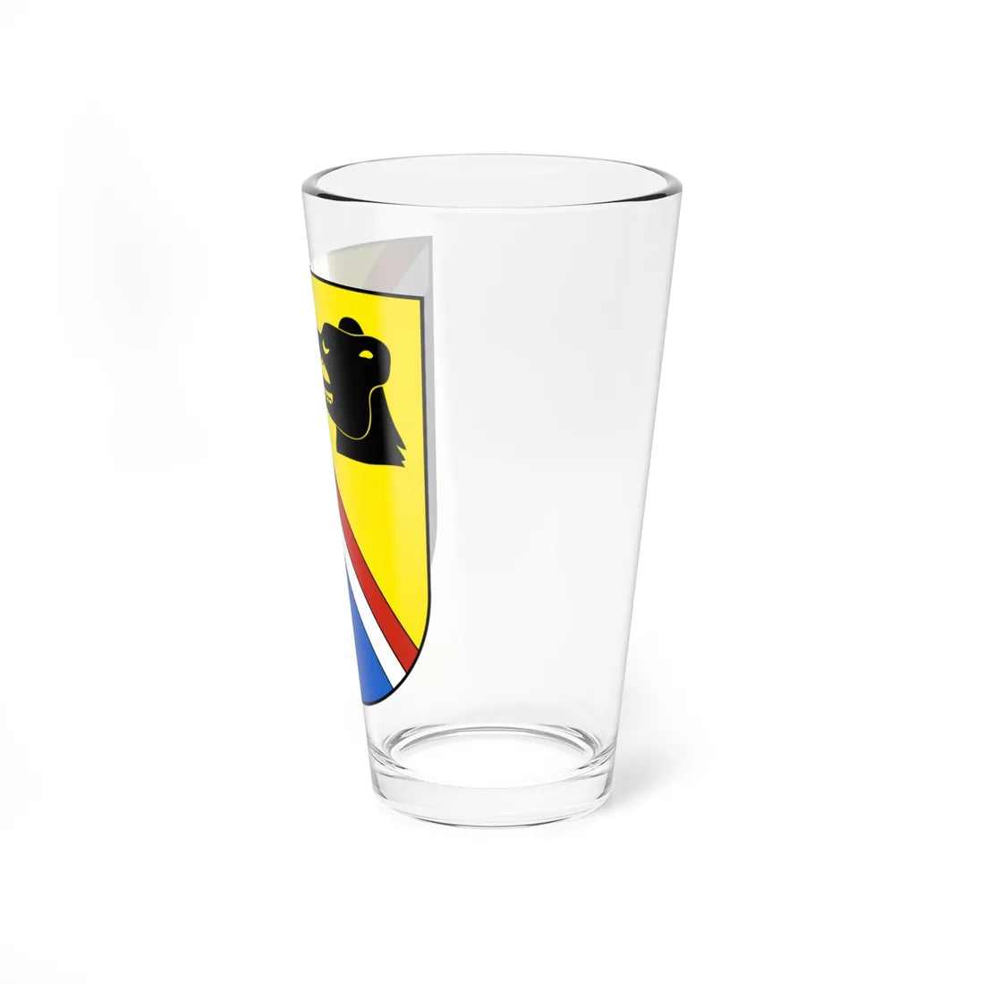 AmlikonBissegg-blazon (Switzerland) (Coat of Arms) Pint Glass 16oz - Go Mug Yourself