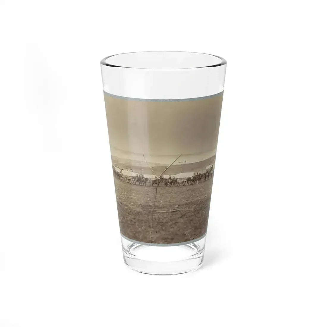 Ammunition Train 3rd Division, Cavalry Corps (U.S. Civil War) Pint Glass 16oz 16oz - Go Mug Yourself