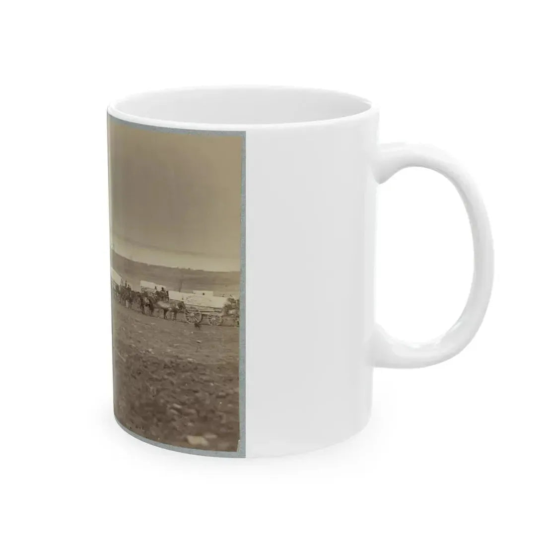 Ammunition Train 3rd Division, Cavalry Corps (U.S. Civil War) White Coffee Mug - Go Mug Yourself