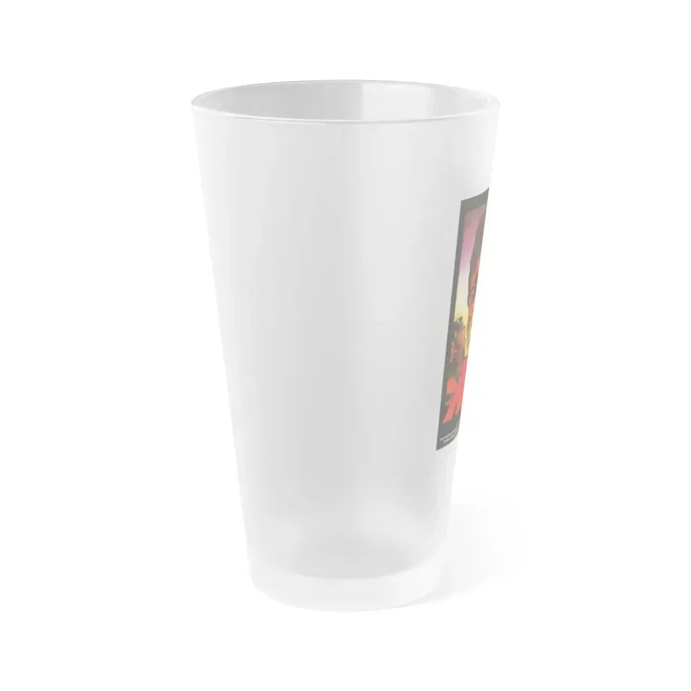 AMOK (SCHIZO) 1976 Movie Poster - Frosted Pint Glass 16oz - Go Mug Yourself