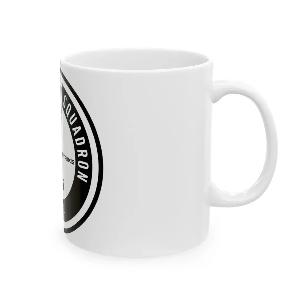 Amphibious Squadron 2 Ready To Strike BW (U.S. Navy) White Coffee Mug - Go Mug Yourself