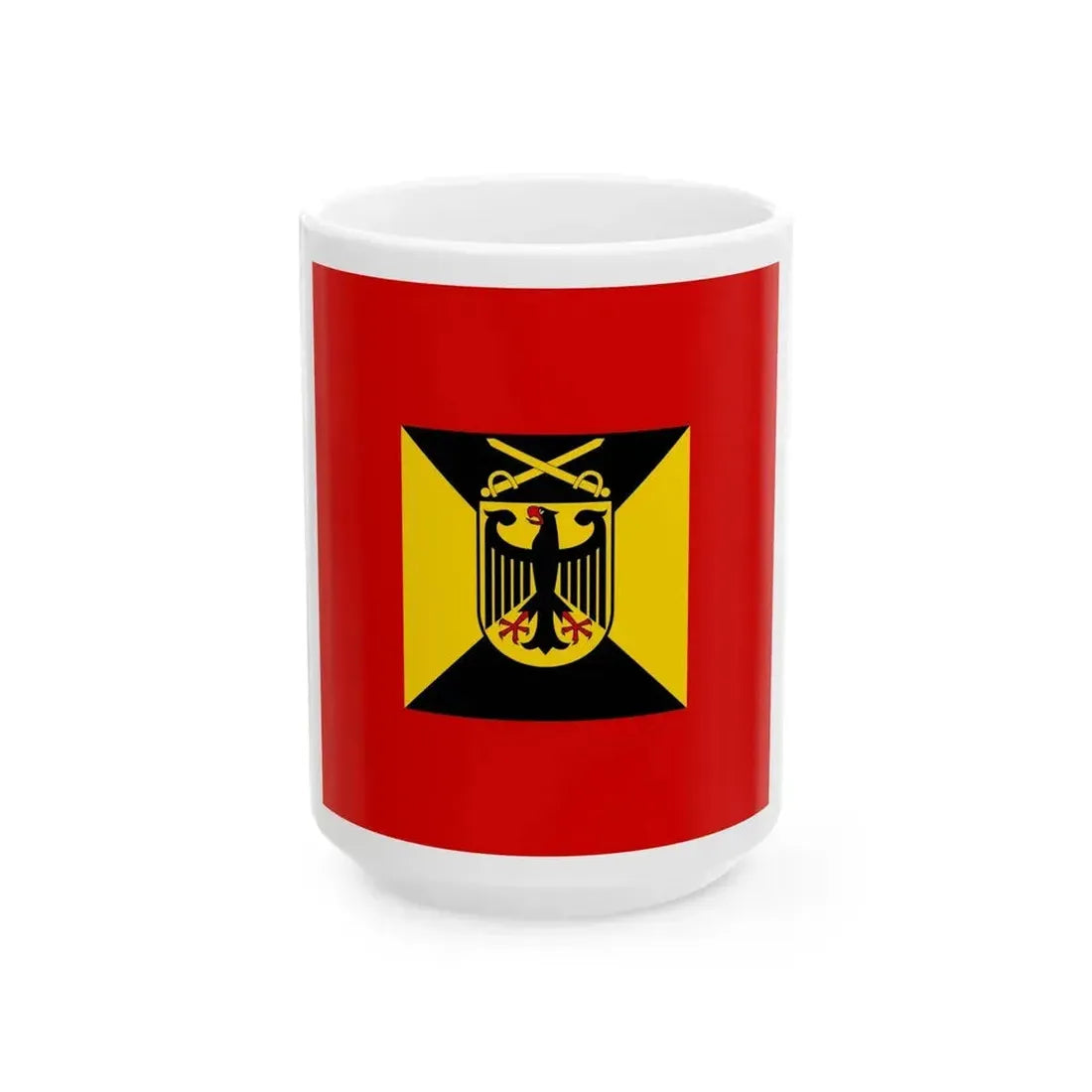 Amtschef Heeresamt 1995-2004 (Germany) White Coffee Mug 15oz - Go Mug Yourself