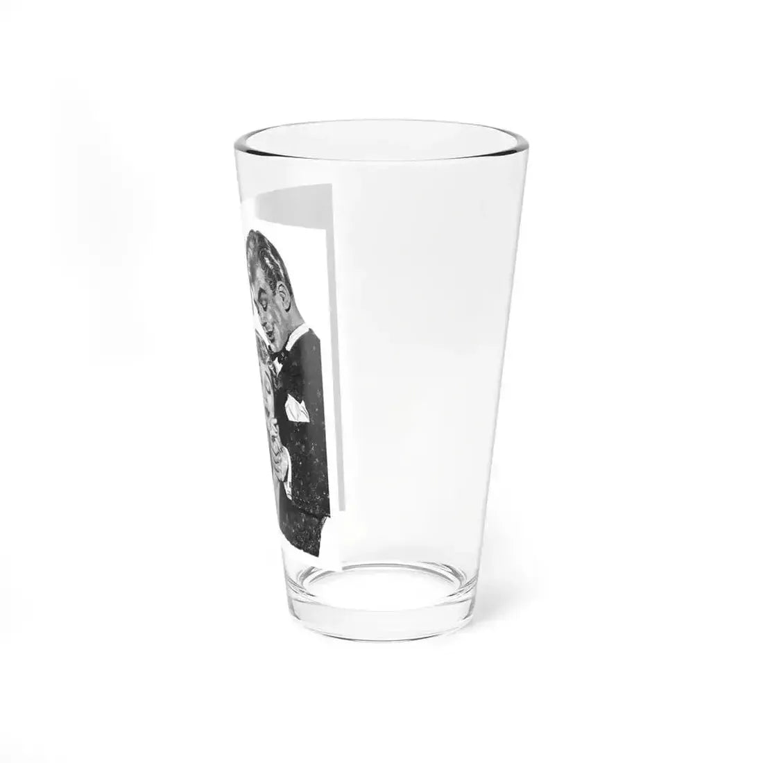 An Absolutely Perfect Man by Harriett Pratt, Woman magazine, 1957 (Magazine Illustration) Pint Glass 16oz - Go Mug Yourself