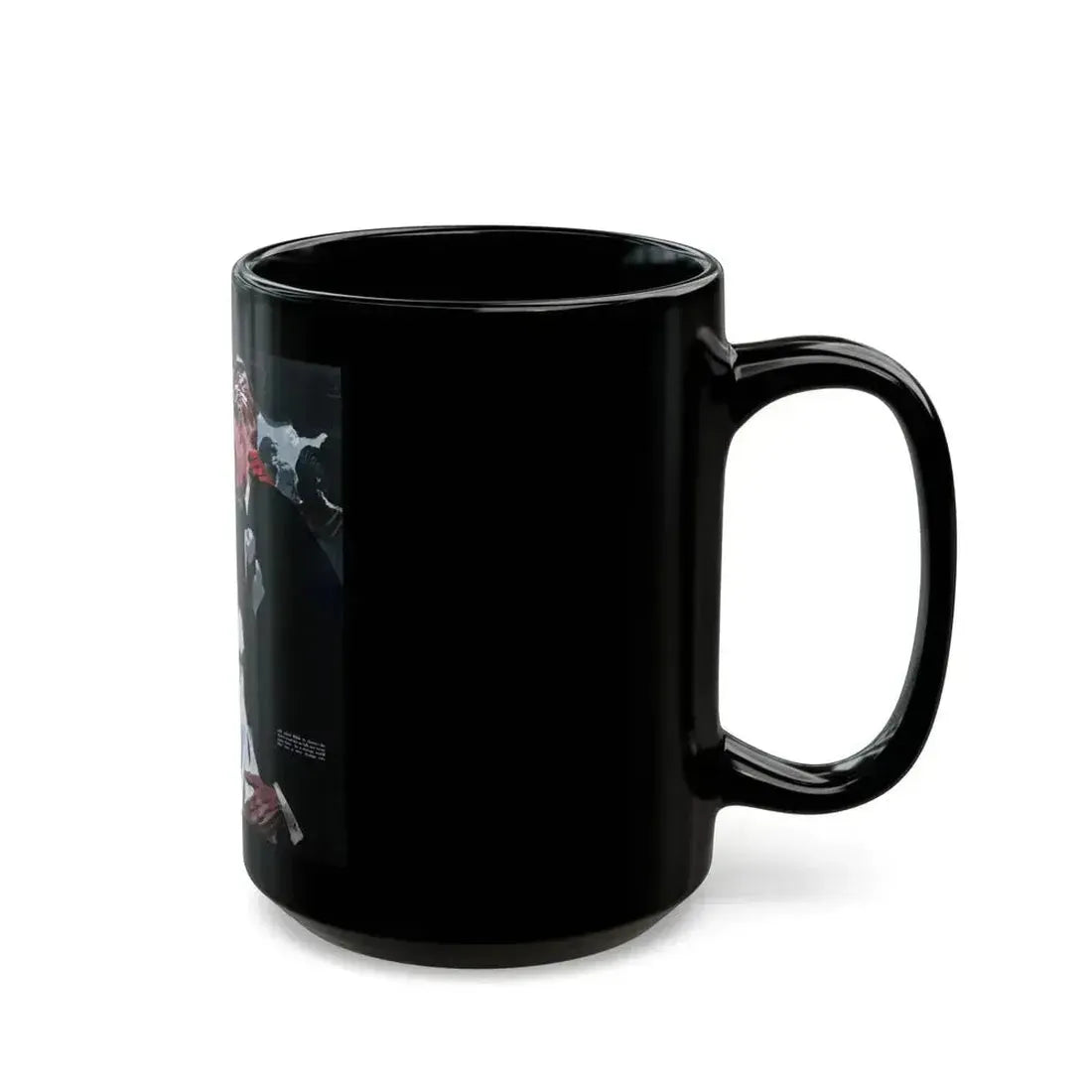 An Affair of State, part 2, Collier's, August 14, 1948 - Black Coffee Mug - Go Mug Yourself