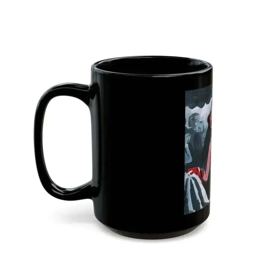 An Affair of State, part 2, Collier's, August 14, 1948 - Black Coffee Mug - Go Mug Yourself